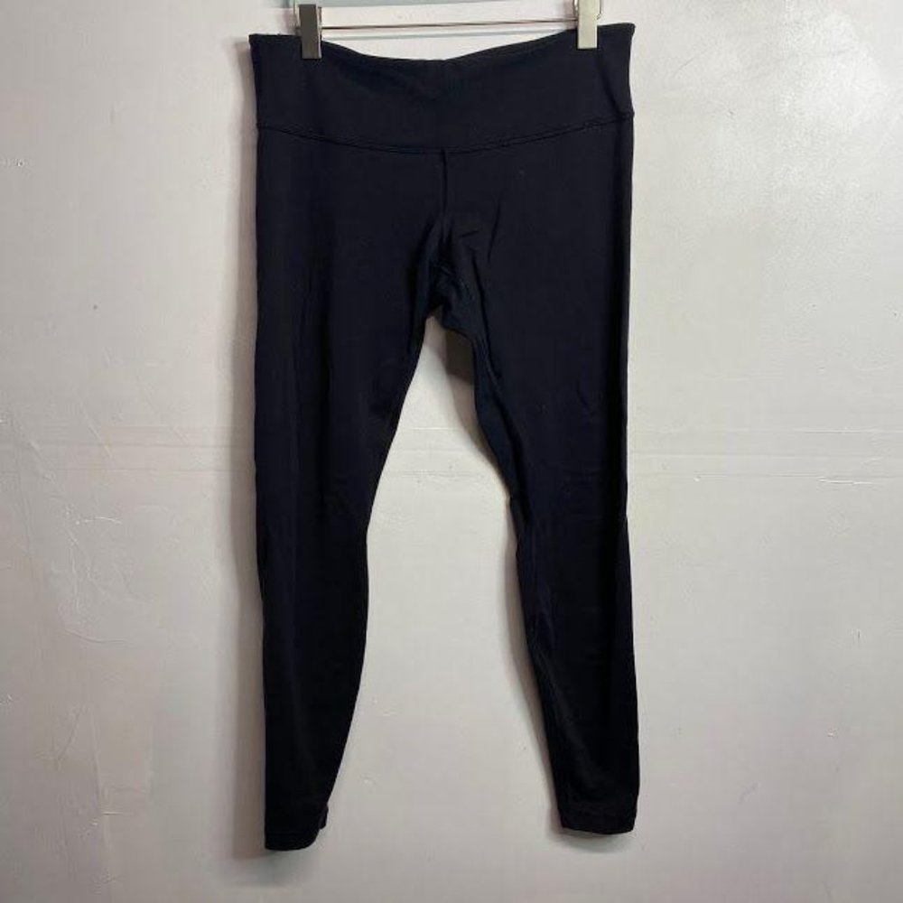 Lululemon Black Full Length Wonderunders - Picture 1 of 5